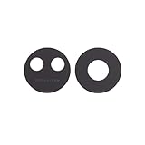 2X Rear Back Camera Lens Glass Replacement Compatible with OnePlus Nord 3 (Black)