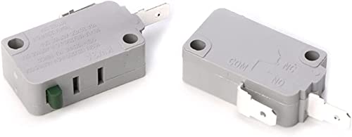 Micro-interrupteur KW3A 16A pour porte de micro-ondes | Lot de 2 - 3