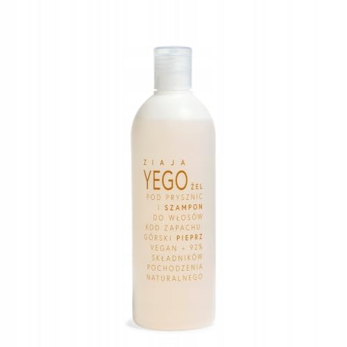 ZIAJA Yego Duschgel und Shampoo fĂĽr Haare Mountain Pepper 400ml