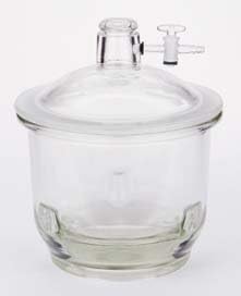 KIMAX Desiccators w/ Detachable [ST] Stopcock Valve, Kimble Chase - Model 21200 200 - Case