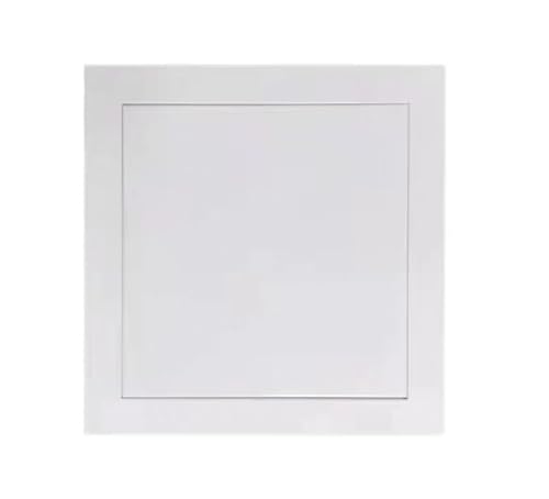 Panel de Acceso for Techo (1 Unidad): Puerta de Acceso Resistente for Paneles de Yeso, Cerradura magnética, tamaño Personalizable, Acabado Blanco.(45x50cm)