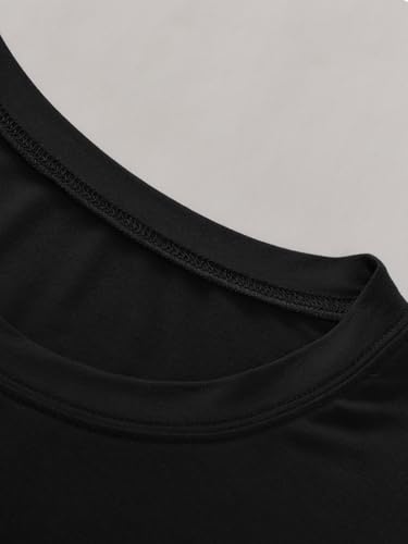 Latuza Men's Bamboo Viscose Pajama Top Short Sleeve Cooling Sleep Shirt4