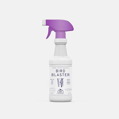 Bird Blaster 16oz Spray | Keep Woodpeckers Away House Siding | Stop Woodpeckers on House + Other Birds Flickers Blue Jays from Home Building Patio Deck Damage | Woodpecker Deterrent and Repellent