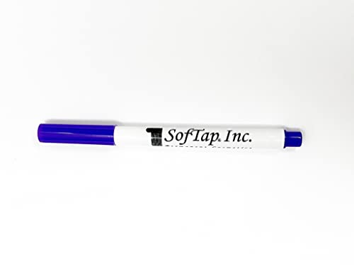 SofTap Surgical Skin Marker for Tattoo PMU Procedure Mark Brow Lip Areola Scalp Advanced Permanent Makeup design for skin. Beginners & professionals micropigmentation tools (5 Pack, Purple)