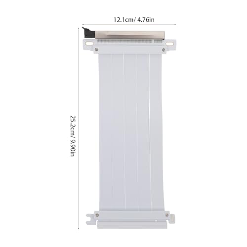 Câble Riser PCIe 4.0 16x Flexible et Blindé pour Station de Travail et GPU - 2