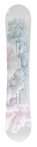 Snowboard Wrap 209 - Light Pastel Colors Smoke Snowboard Graphic Decal - Laporte Graphics - Includes Application Squeegee - 14 inch x 65 inch fits most snowboards