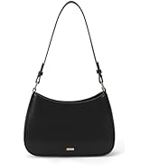 ACUYE Halve maan schoudertas voor vrouwen, Y2K Hobo handtas met rits Tote handtas dames halve maan tas top handvat onderarm tas met verstelbare riem, 01-rood Groot, 27cm