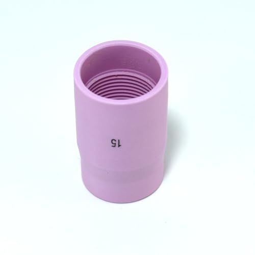 Image of RIVERWELD TIG Gas Lens Alumina Nozzle 53N89 15# 15 /16 inch Orifice 10pcs