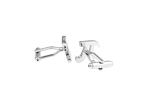 Set de Mancuernillas y Botones Daesar Símbolo Π Plata miniatura 2