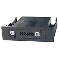 Ultra ATA/100 boîtier DE50 noir 3.5 pouces avec option USB 2.0 pour baie réseau