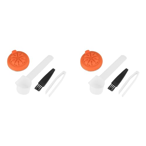 GNURBDILFO 2 Set Capsule di caffè Riutilizzabili nel Cialde per Filtro da caffè nel Acciaio Inossidabile per Macchina da caffè Frog Revolution