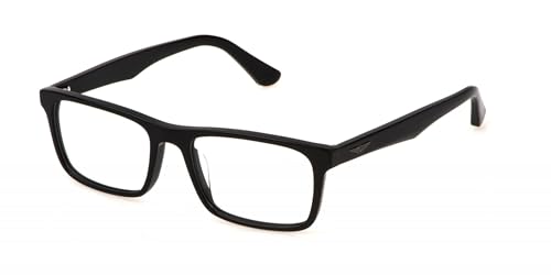 Gafas Hombre Police Vpln16 en montura óptica negra de diseño rectangular