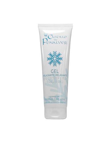 CASTILLO DE PEÑALVER - Gel Relajante 'Efecto Frío' (250 ml) - Especial Piernas Cansadas - Con Aloe Vera, Árnica y Harpagofito - Tonifica y Refresca
