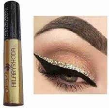 Bajajbeautyshop Sparkling Glitter Metallic Waterproof Liquid Eyeliner, Shimmery Finish (GOLDEN)