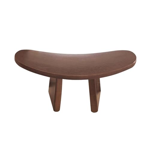 Taburete para arrodillarse de madera, silla ergonómica de meditación postural 7