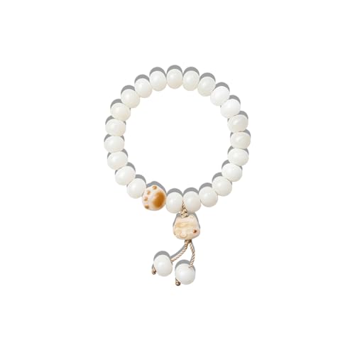 Image of MUDI Bracelet For Women, Bodhi Seed Beads Bracelets Fidget Healing Energy Protection Stretch to My Man Jewelry Gift