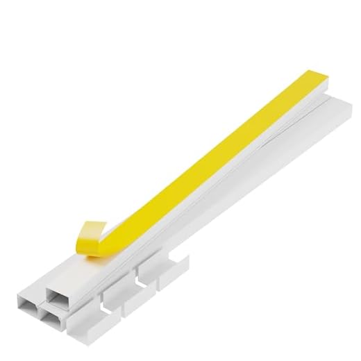 Cord Hider Wall Mounted TV 39" Cord Covers for On Wall Mounted Tv Kit, Paintable White, Baby and Pets Proof, Electricals Strip Cord Hider Cable Hider Cable Raceway Wire Covers for Cords Wire Hide