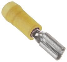 ABB - THOMAS & BETTSABB - THOMAS & BETTS 10RC-250F-Quick Disconnect Terminal, Sta-Kon RC 250 Series, Female Quick Disconnect, 6.35mm x 0.81mm (Package of 50)