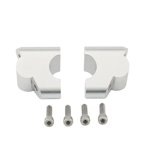 Abrazadera manillar Multistrada V4 S de aluminio CNC con elevación ergonómica 3