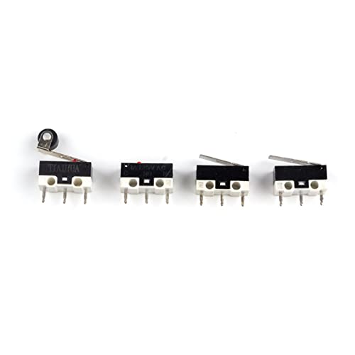 Micro interrupteur 3 broches avec levier à galet pour souris et imprimante 3D