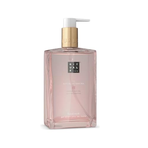 Rituals The Ritual of Sakura Hand Wash mit Kirschblüte und Pflegenden Inhaltsstoffen Nachfüllbare Glasflasche