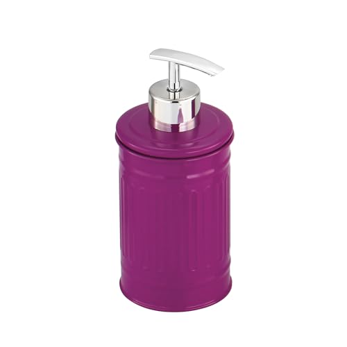 MSV - Distributeur de Savon Modèle Habana - Élégant et Pratique pour Votre Salle de Bain - Facile à Remplir et à Utiliser - Parfait pour Un Usage...