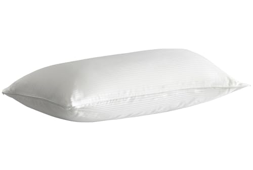 Velfont - Almohada Teide 75 cm, Fibra Neotherm y Doble Funda de algodón Peinado con Cremallera, Firmeza Media.