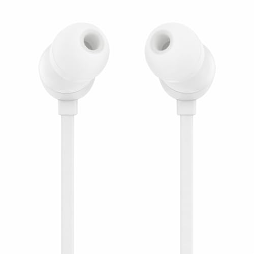 Image of Lynacz Original Type C 310C Earphones Compatible with jbl, Samsung, Realme Powerful Bass Wired Earbuds HD Audio Clear Calling Microphone Black Compatible with All Type C Device (Genuine White)
