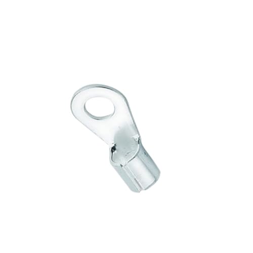 Cosses rondes OT2.5-4 pré-isolées à sertir pour câblage électrique en lot de 100 pièces