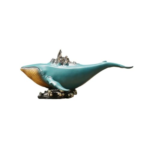 Cadeau anniversaire original ornement baleine laiton précieux