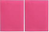 Confezione da 25 pezzi Alevar Cartellina 3 Lembi in Cartoncino Bristol 200 gr, Formato 25x34,5 cm, Colore Ciclamino, Confezione da 50 Pezzi
