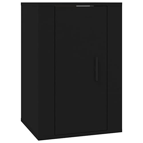 Mueble de TV Montado en la Pared, Soporte para TV Blanco Brillante, Centro de Entretenimiento Montado en la Pared para Up (40x34,5x60cm)