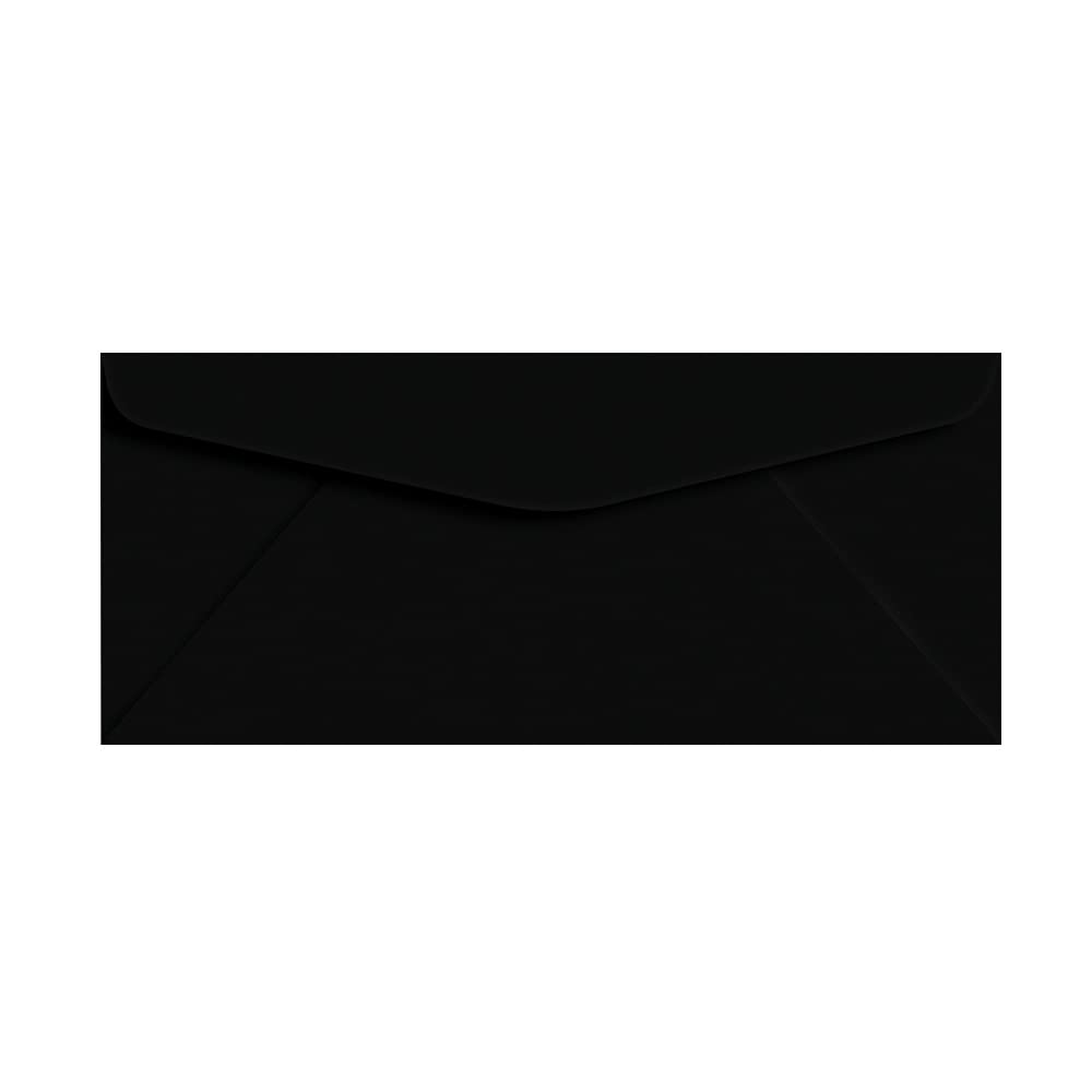 CINSOEN 50 Pack #10 Business Envelopes - Black, Standard Size