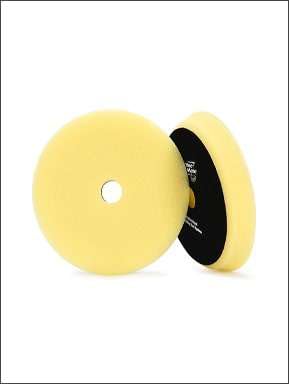 Shine Mate T80 High -Cut Flat Face Foam Pad Yellow Bevel Edge (4" Foam Pads Fts to 3" BAcking Plate)-image-32