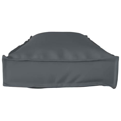 Coussins de palette de haute qualité gris anthracite 120 x 40 cm - 7