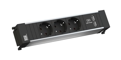 Bachmann Power Frame Medium 3X Protective Contact 1x USB Charger