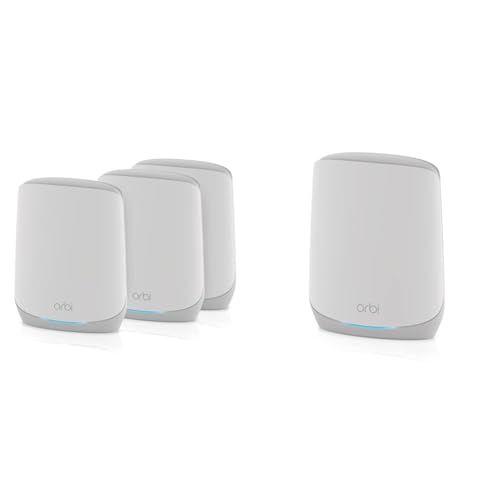 Orbi 7 AX5400 トライバンドメッシュ WiFi 6 2台セット RBS760-100JPS｜Orbi WiFi 6 AX5400トライバンドメッシュWiFi