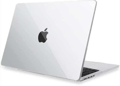 CASOSHIELD Compatible with MacBook Pro 14 inch Case 2023 2022 2021 Release M3 A2918 A2992 M2 A2779 M1 A2442 Pro Max Chip Plastic Hard Shell Case (Cystal Clear) (B0C8TX17Q6) Amazon Price History, Amazon Price Tracker