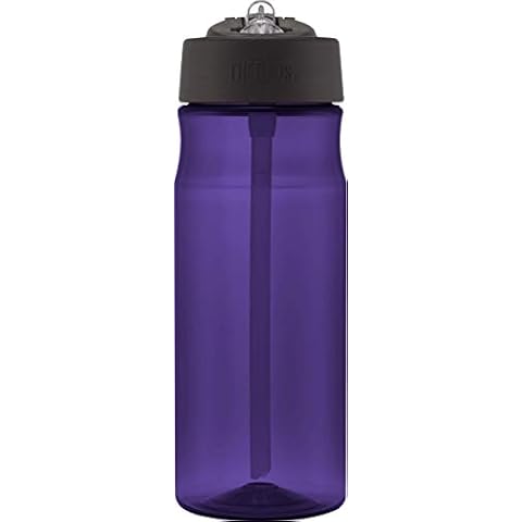 Thermos Hydration Water Bottle with Straw Cover