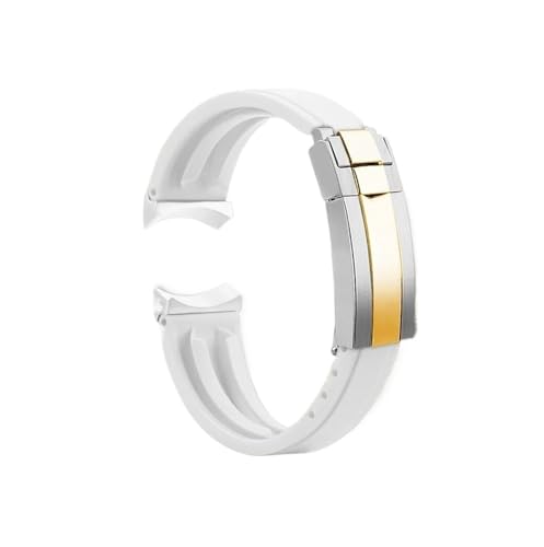 Asteid 20/21/22mm ���^���J�[�u�G���h���o�[�E�H�b�`�o���h �`���[�_�[�u���b�N�x�C 1958 M79230 M79363n M79030n�p (�z���C�g�V���o�[�S�[���h�A22mm)