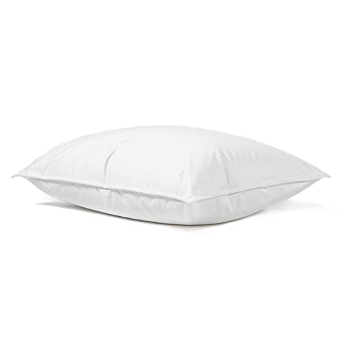 Ameridown Signature Firm 600 Fill Power Goose Down Pillow, Ideal Support for Side Sleepers, Queen Size