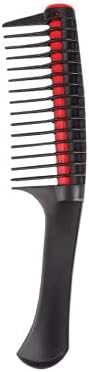 Bliss-Anti Splicing, Anti-static Integrated Roller comb to Detangle unmanageable Hair lady Men Unisex long hair large Tooth Comb Hair Brush Hairdressing Salon Plastic Hair detangle brush