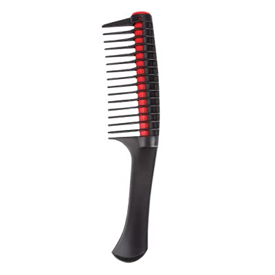 Bliss-Anti Splicing, Anti-static Integrated Roller comb to Detangle unmanageable Hair lady Men Unisex long hair large Tooth Comb Hair Brush Hairdressing Salon Plastic Hair detangle brush