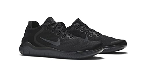 Image of Nike Mens Free RN 2018 Running Shoes Size 12 Triple Black, Black/Black/Black/