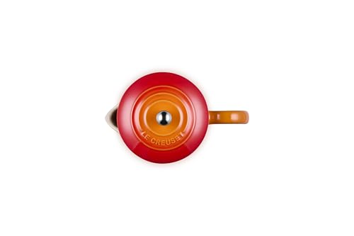 Image of Le Creuset Stoneware French Press, 34 oz., Flame