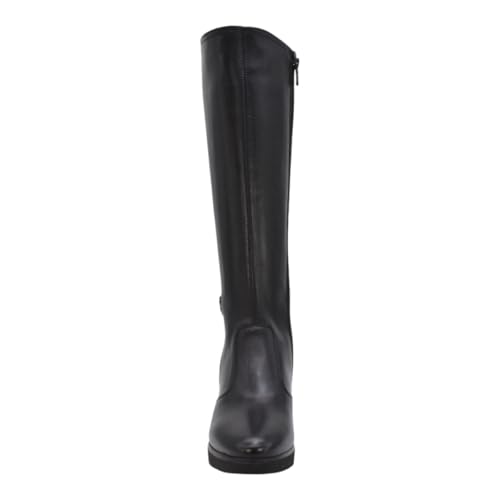 Bottes Nero Giardini I514600D adaptées aux mollets délicats grâce au tissu extensible - 4