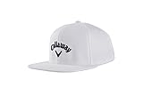 Callaway Unisex Flat Bill Hat, Weiß, Einheitsgröße EU