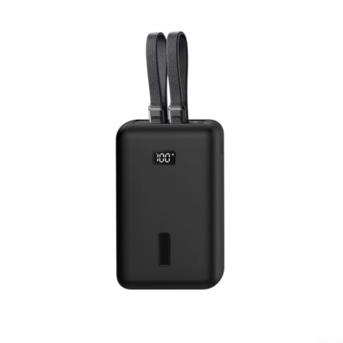 Funda de silicona para Anker Zolo 20K Power Bank - Funda a prueba de golpes, funda protectora antideslizante para cargador de 45 W (negro)