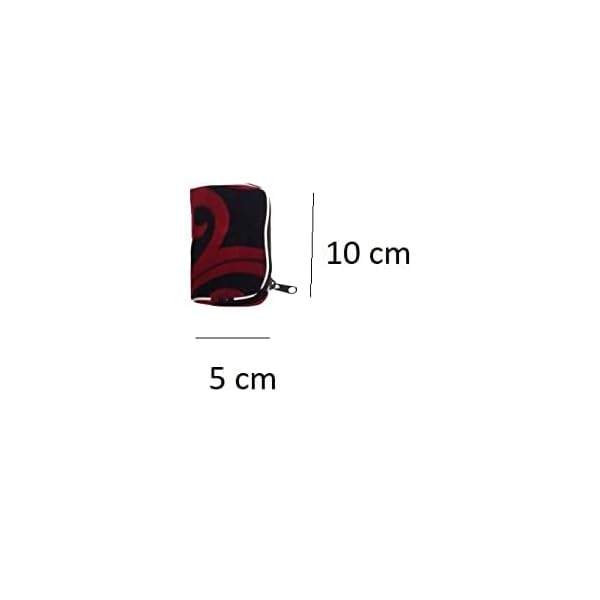 advancedestore Colorful Zip Lock Fabric Pouches for Storing Jewellery/Coins/Gifts/Easy to Use Bags- Pack of 6 -(Multi Colour) - Image 6