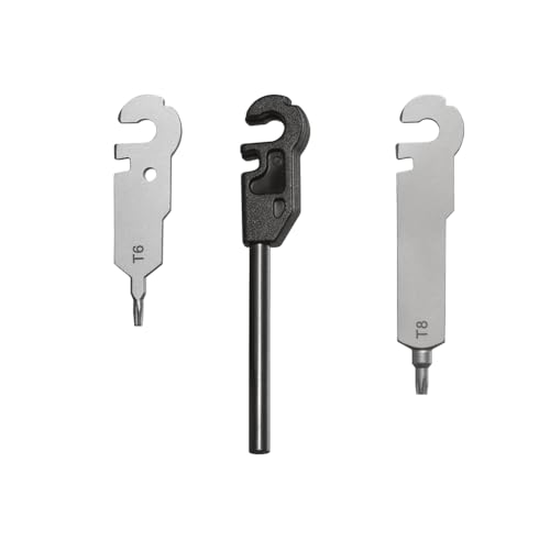 Image of Roxon FLEX FT04 - Bulid Your Own Multitool Implements Tools Accessories Set (T6 Torx Wrench, T8 Torx Wrench, Flint)
